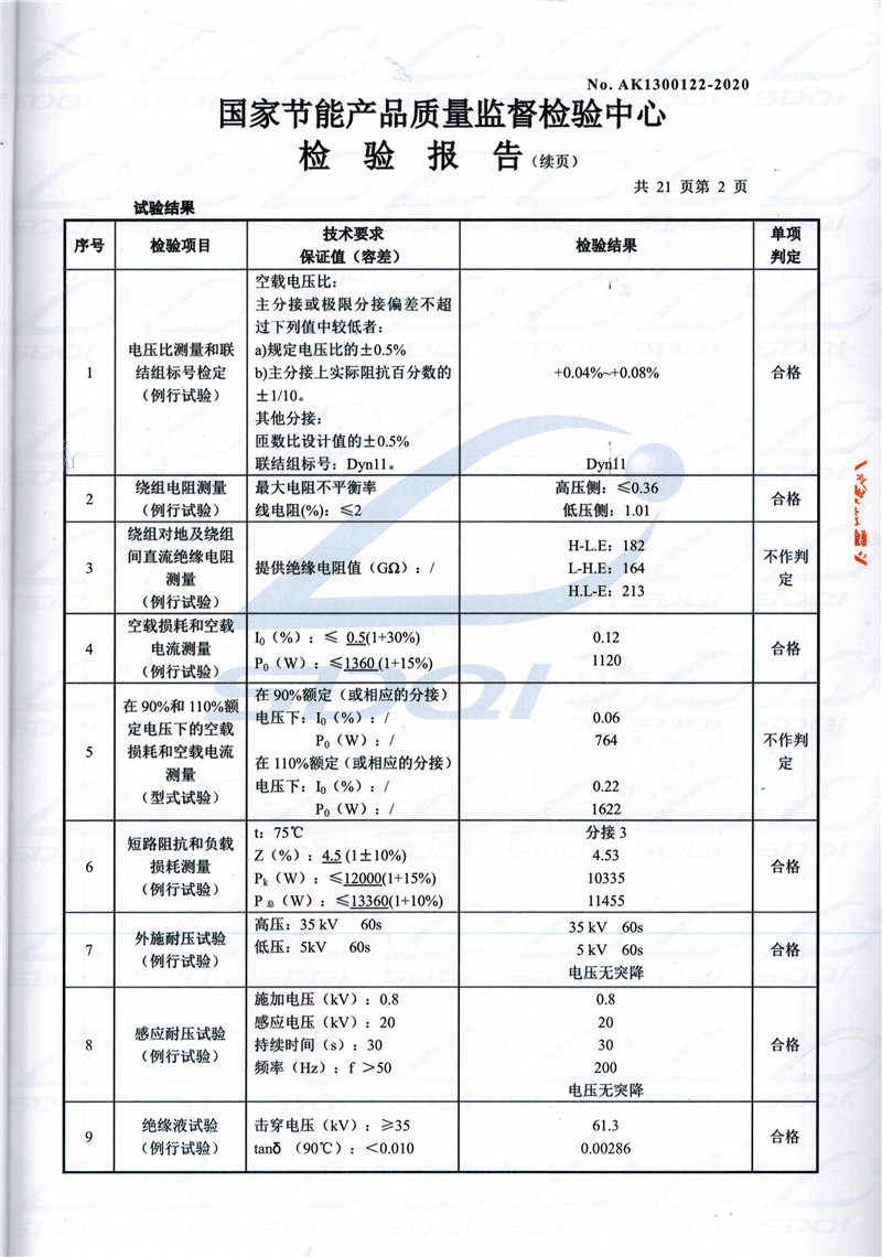 高低压试验报告-S11-1250盂县盂县盂县油浸式变压器-2.jpg